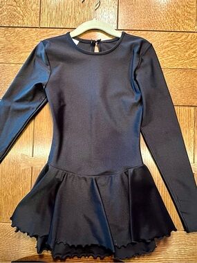 Mondor Black Figure Skate Test Dress
